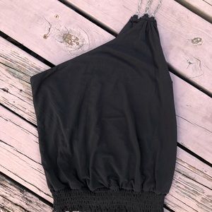 Sexy one shoulder women top size small